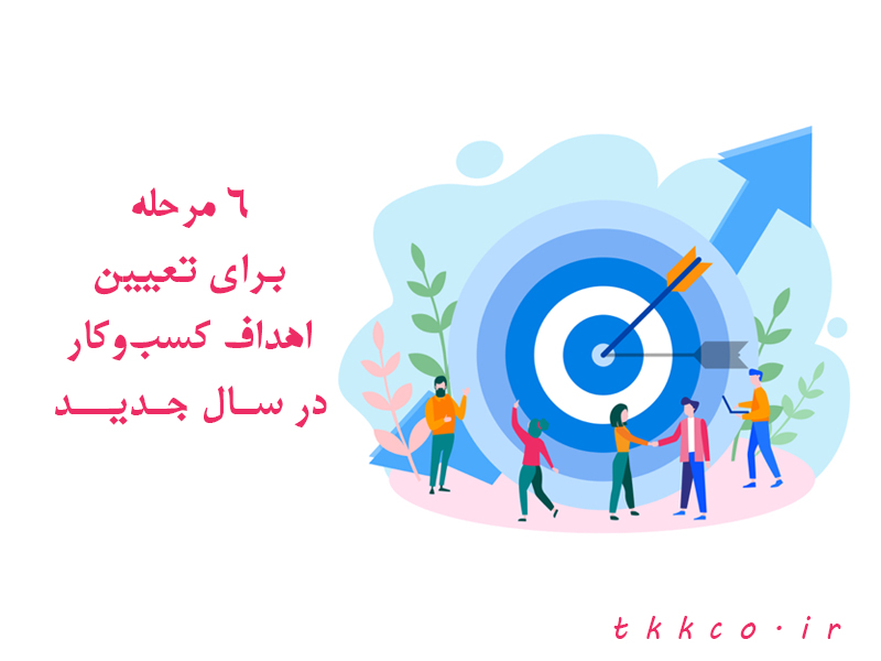 شش مرحله برای تعیین اهداف کسب‌وکار